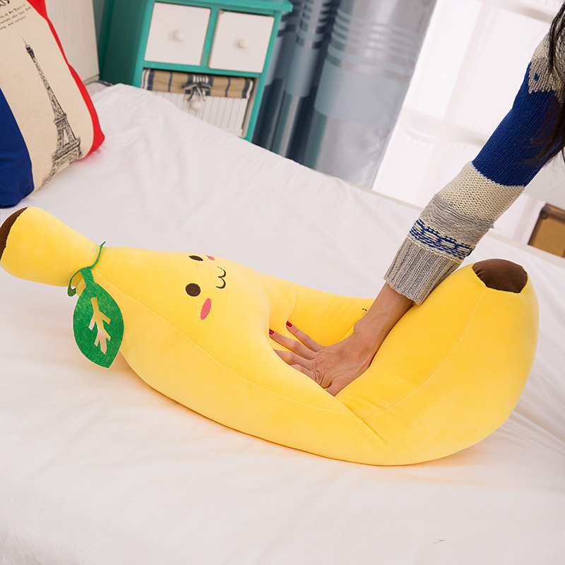 Cute banana plush toys, children's doll toys, fresh banana plush cartoon children's dolls Specification image