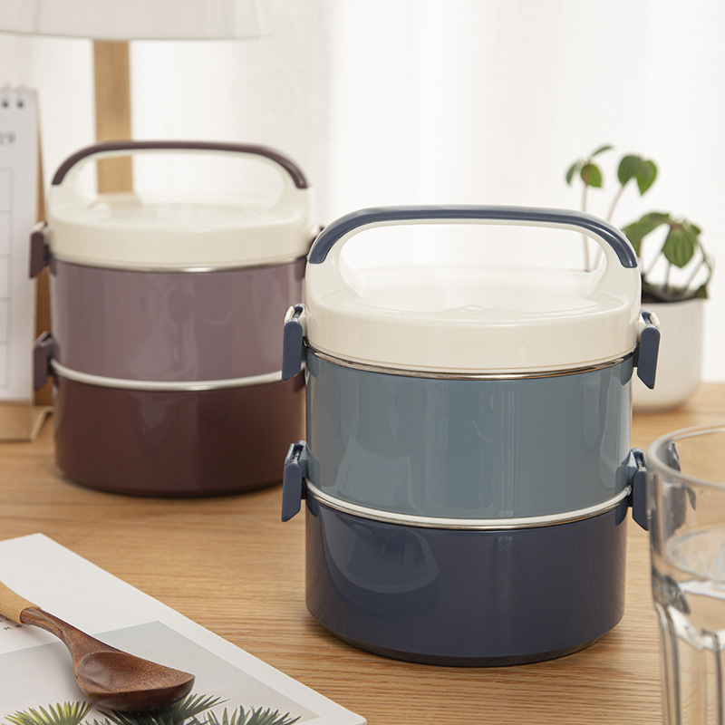 L59-993 food basket, large-capacity lunch box, multi-layer portable lunch box, student pot, heating, steaming, and rice bucket Application Scenario