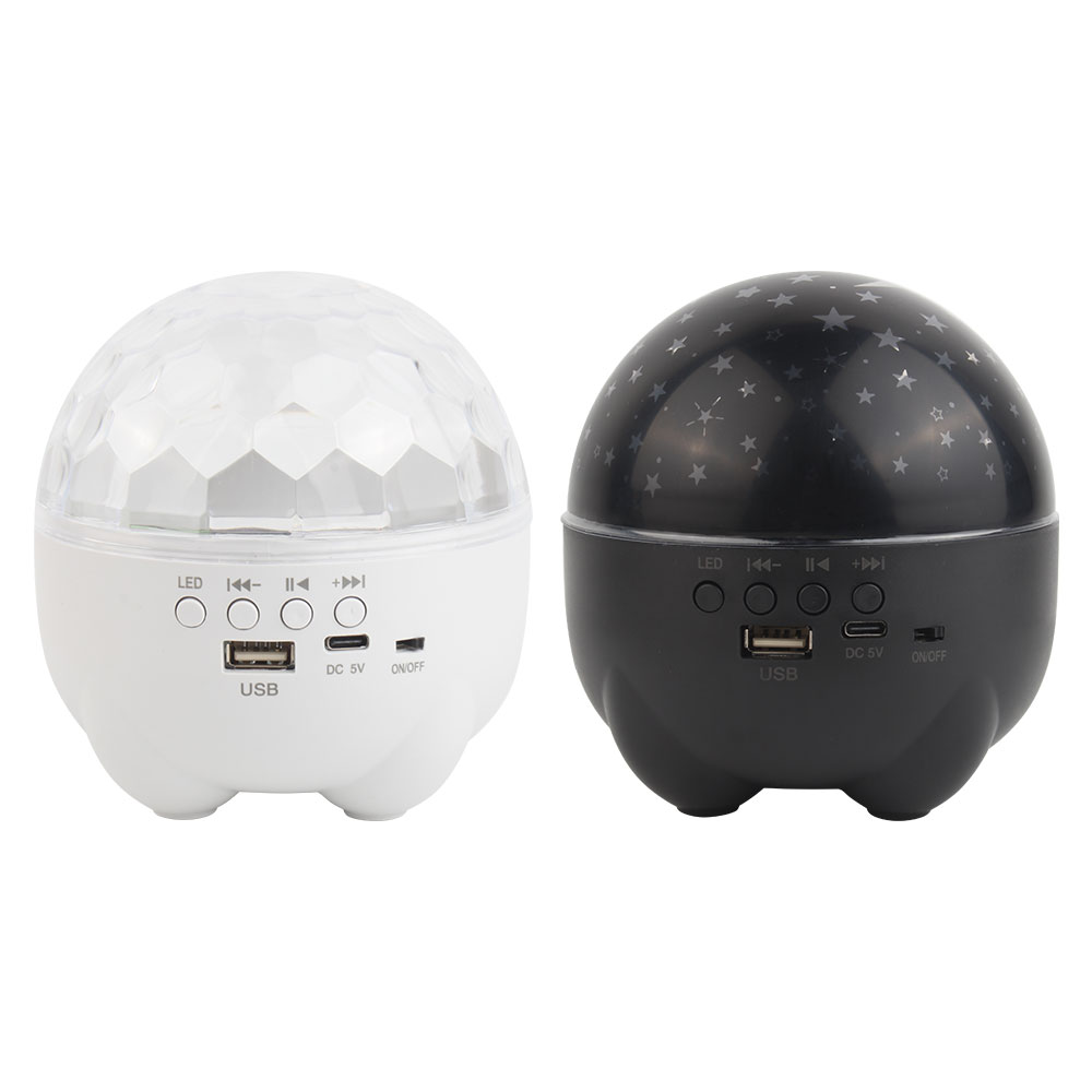 KINSACA Star Source Rechargeable Bluetooth Music Magic Ball Lamp Specification image