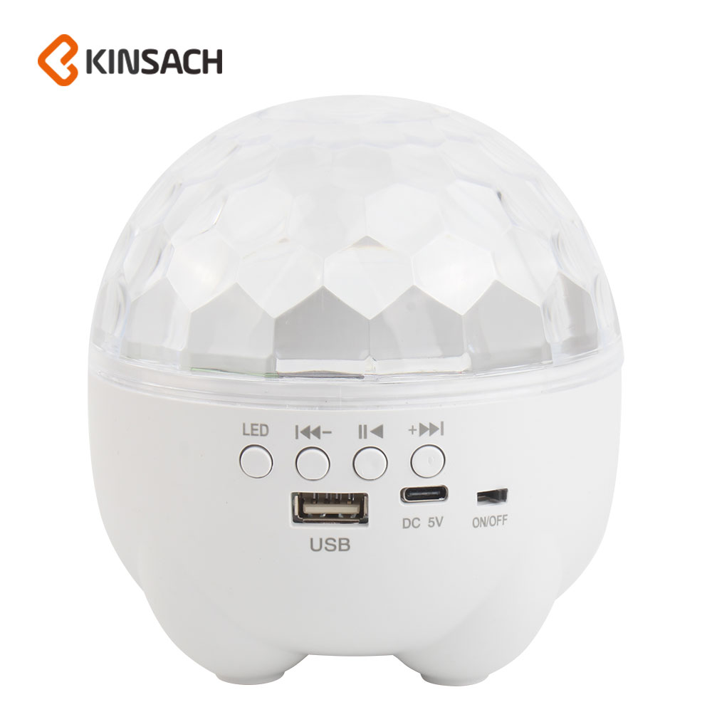 KINSACA Star Source Rechargeable Bluetooth Music Magic Ball Lamp