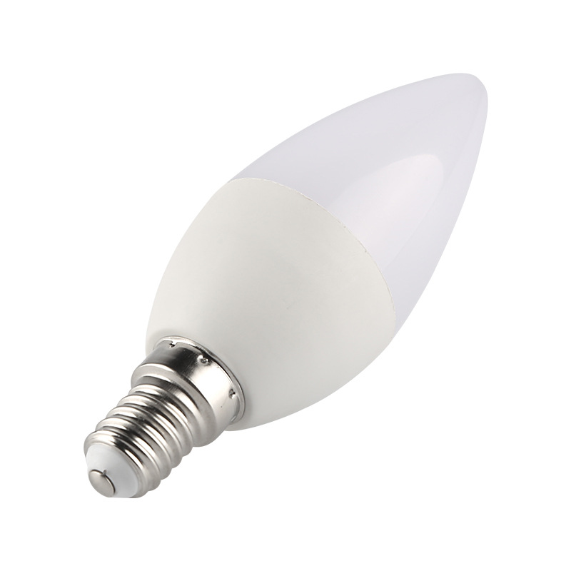 Factory Direct Sales Led Candle Bulb E14 Bulb Small Screw Super Bright Energy-Saving Bulb Pull Tail Bubble Tip Bubble Wholesale Item Picture