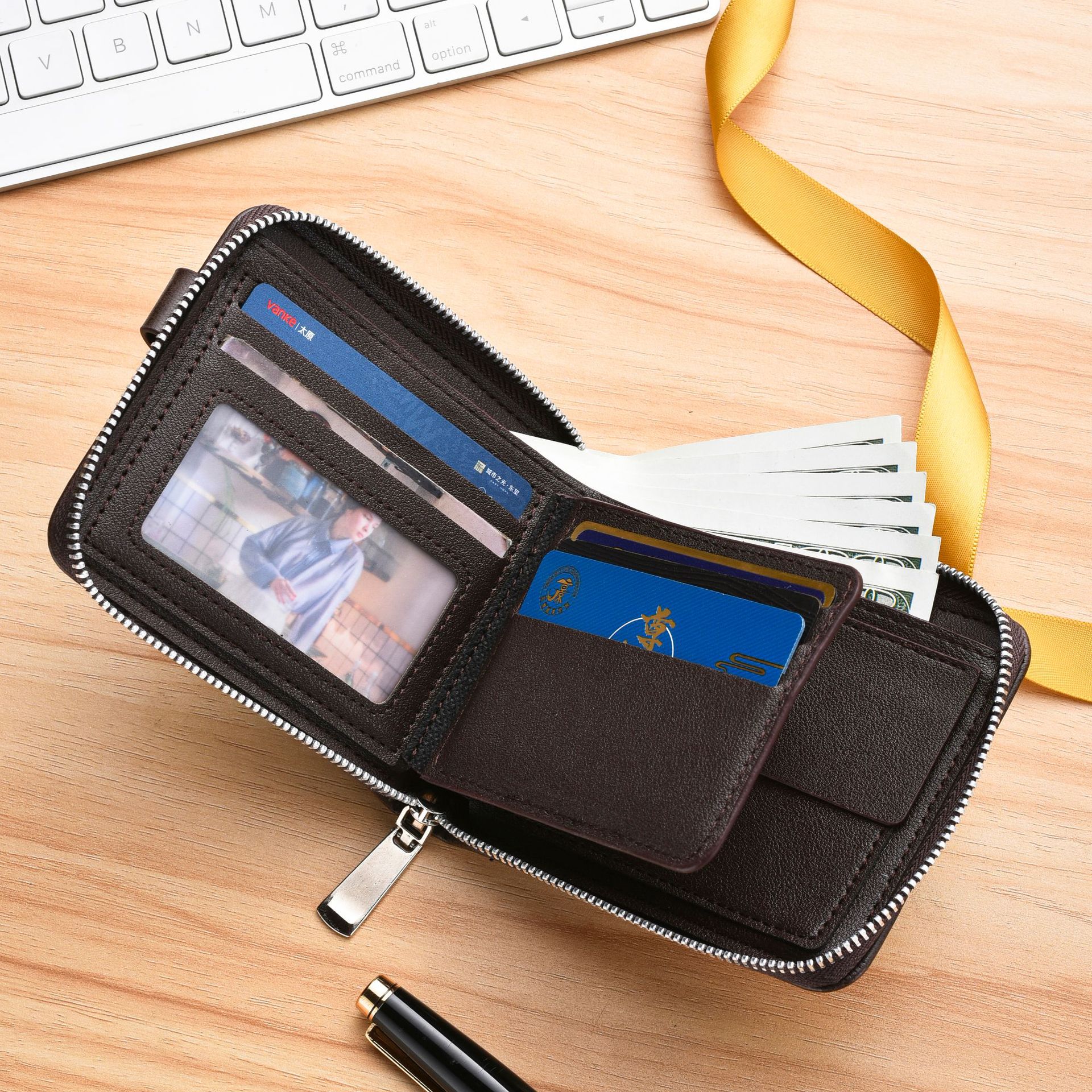 ! Flash Sale, Surprise Gift For Men! Value Wallet Card Bag 2 In 1, Do Not Buy You Will Definitely Regret The Product! Specification drawing
