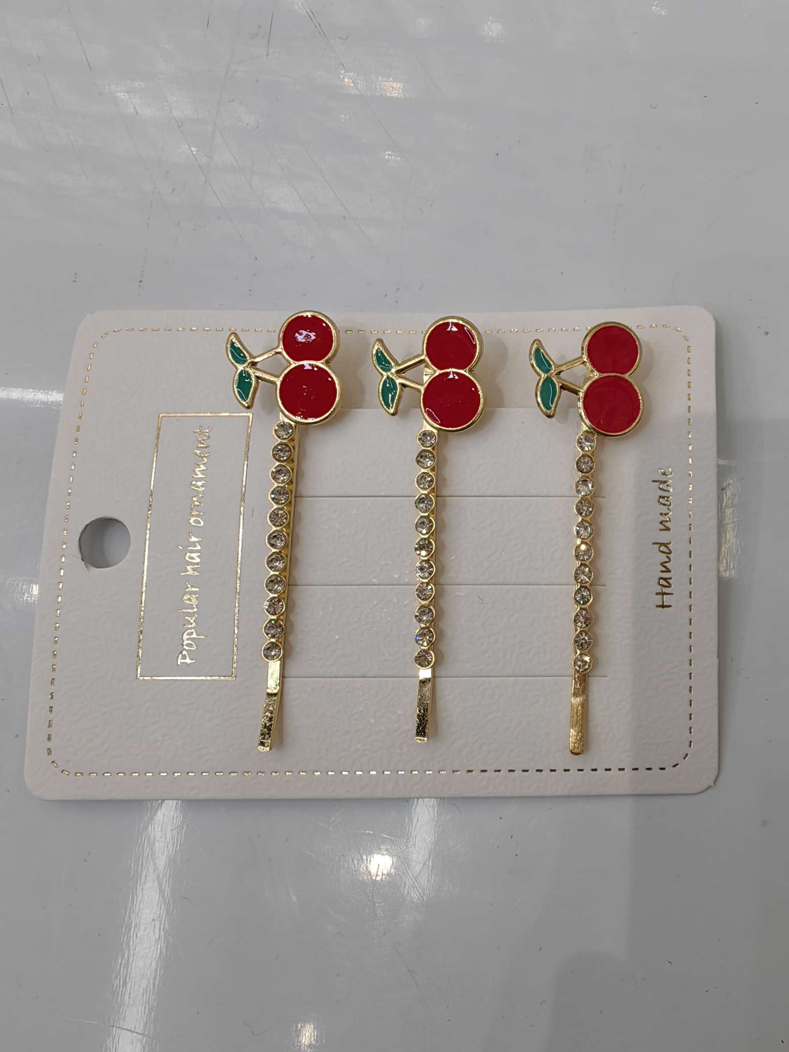 韩版复古时尚漂亮夹子三件套婷婷饰品352785详情图4