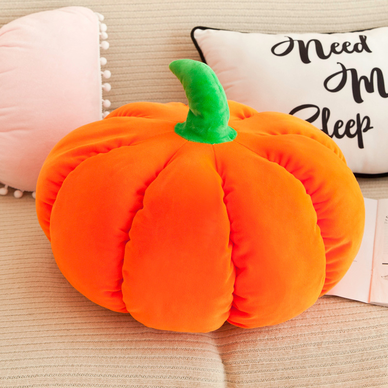 Specialty store pumpkin plush toys, children's throw pillows, Halloween decorations, sofa cushions, pumpkin toy throw pillows Item Picture