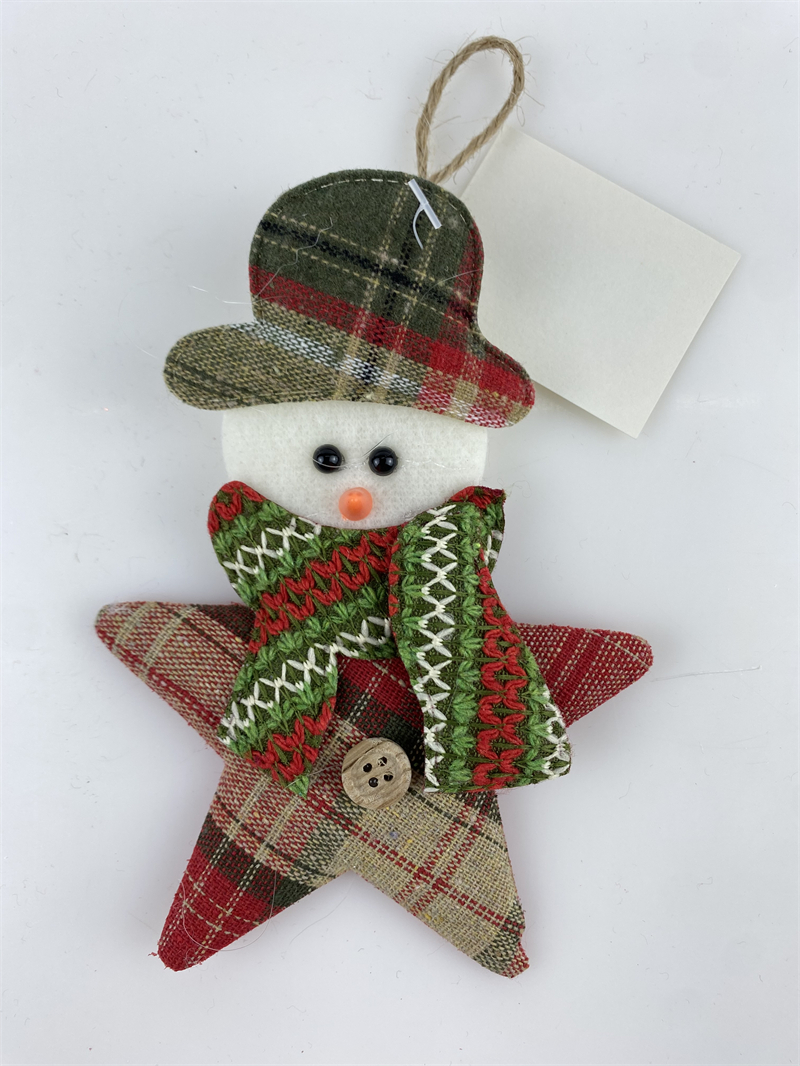 Cheung Chau Christmas New Christmas Decoration Santa Claus Snowman Small Pendant Christmas Tree Decoration Hanging Cartoon Christmas Decoration Application Scenario