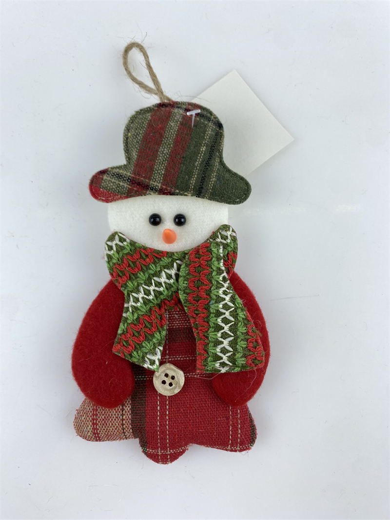 Cheung Chau Christmas New Christmas Decoration Santa Claus Snowman Small Pendant Christmas Tree Decoration Hanging Cartoon Christmas Decoration details Picture