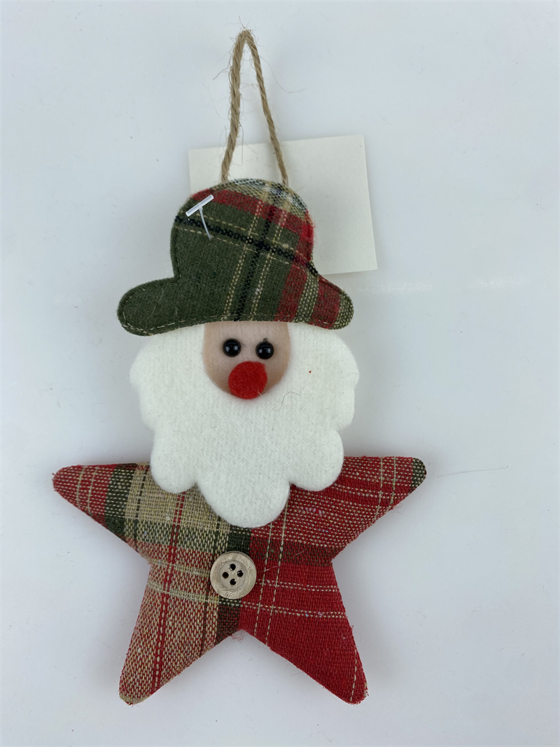 Cheung Chau Christmas New Christmas Decoration Santa Claus Snowman Small Pendant Christmas Tree Decoration Hanging Cartoon Christmas Decoration Specification drawing