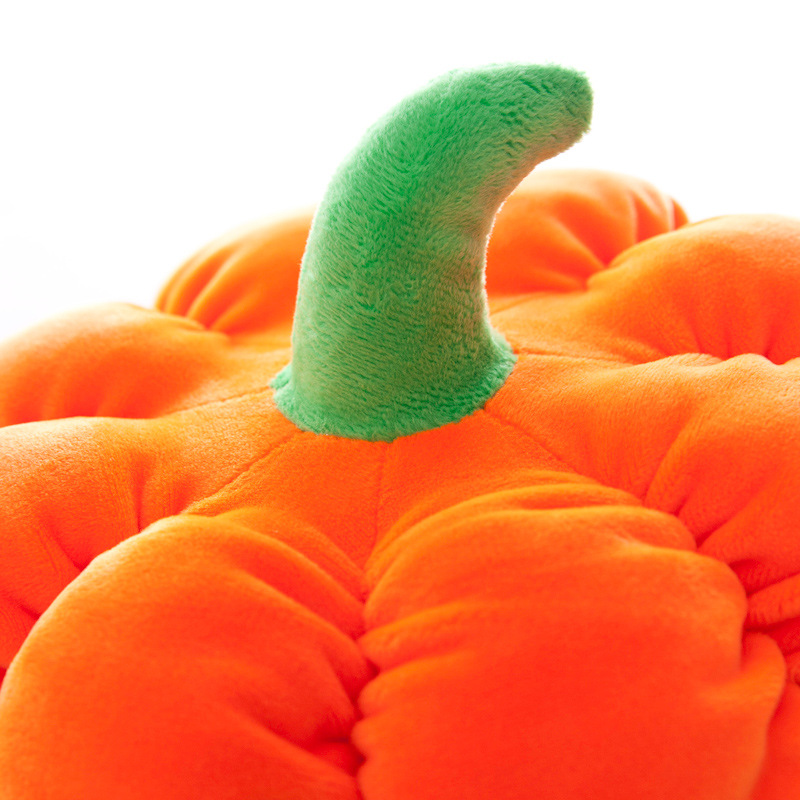 Specialty store pumpkin plush toys, children's throw pillows, Halloween decorations, sofa cushions, pumpkin toy throw pillows details Picture