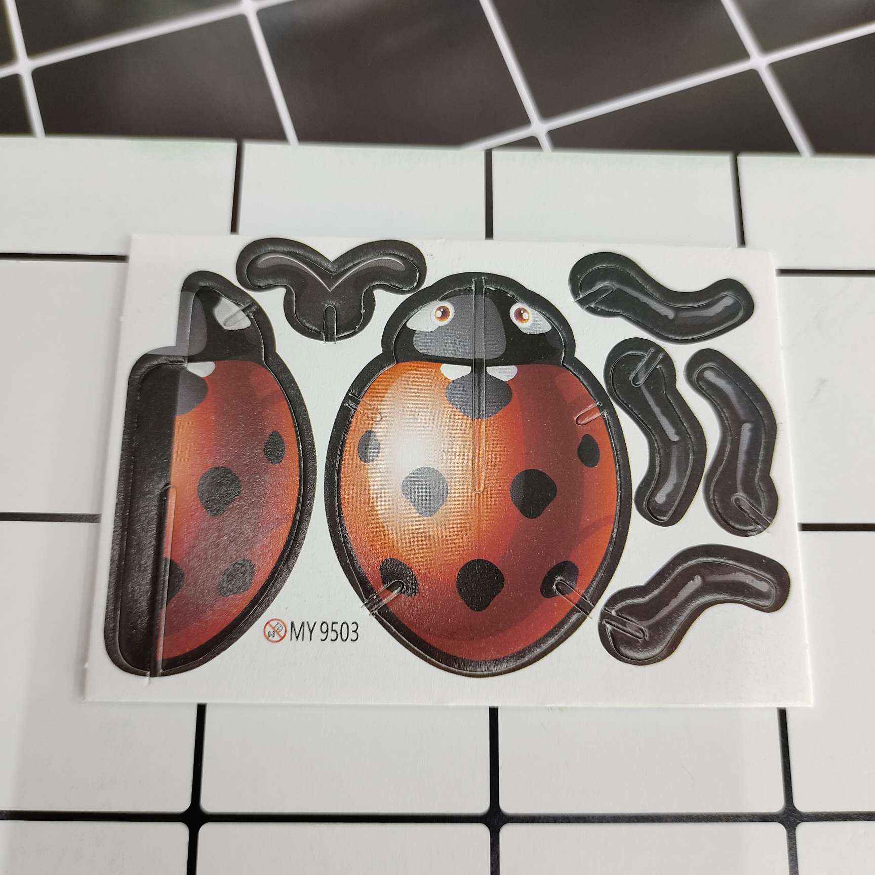 热销款拼装昆虫DIY塑料玩具幼儿活动运动赠品配件厂家直销批发详情图10