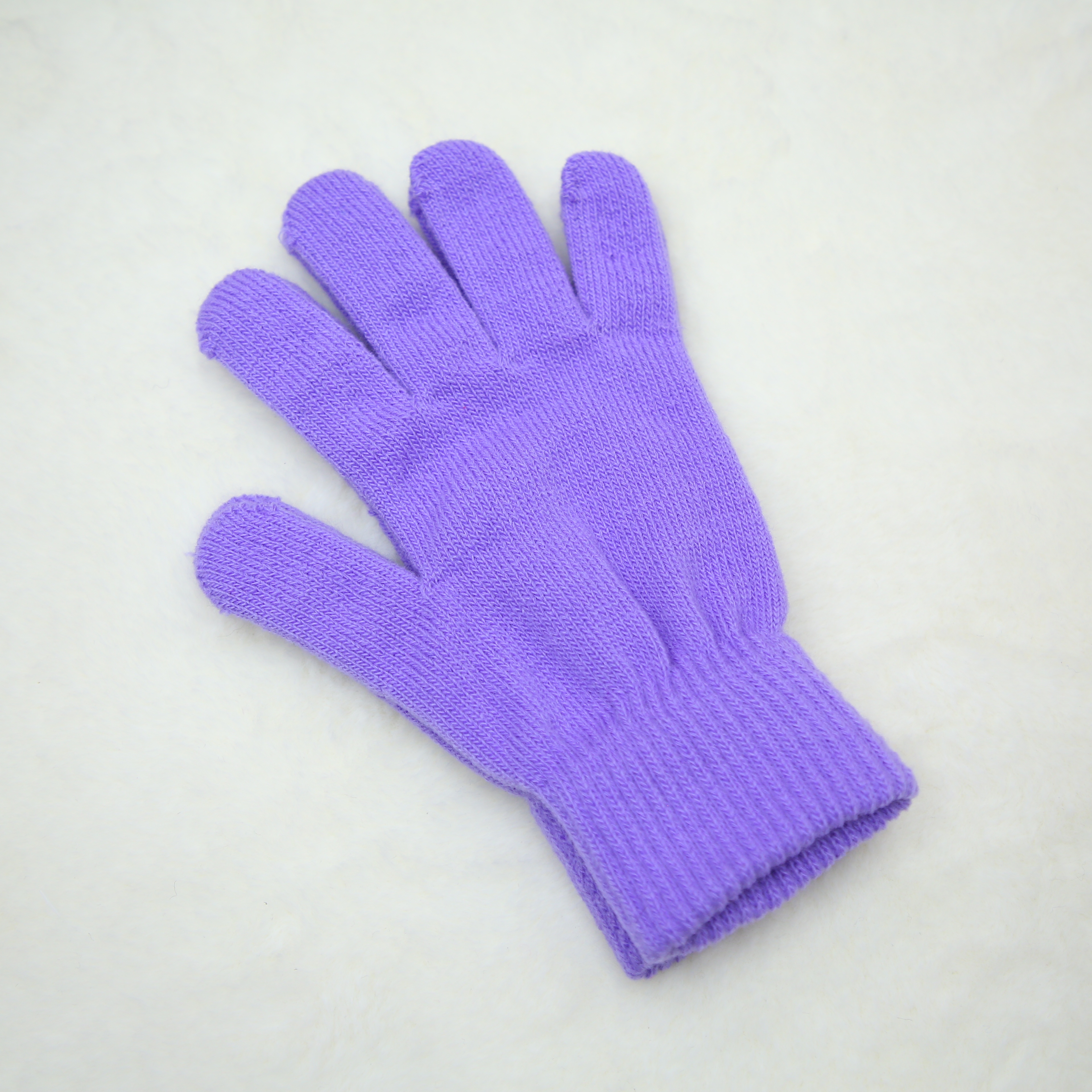Men's and women's winter gloves with fleece and thickening for cold protection 1. Cycling warm woolen mohair knitted gloves wholesale details Picture