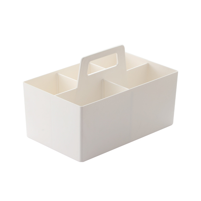 L61-8093 classifiable and stackable storage box, hand-held basket, multi-functional desktop drawer, stationery storage and organization box Item Picture