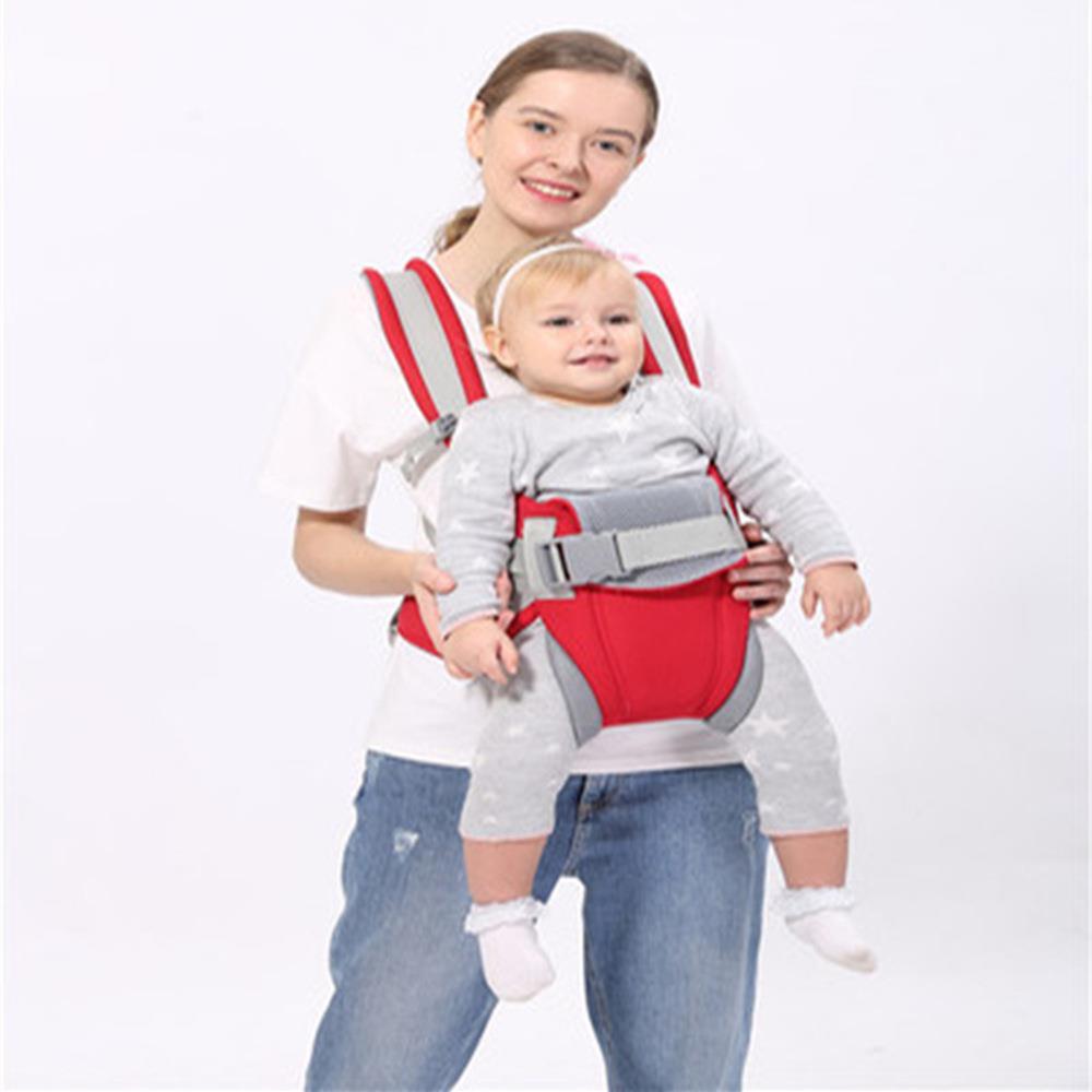 多功能婴儿背带腰凳四季通用款，透气舒适图