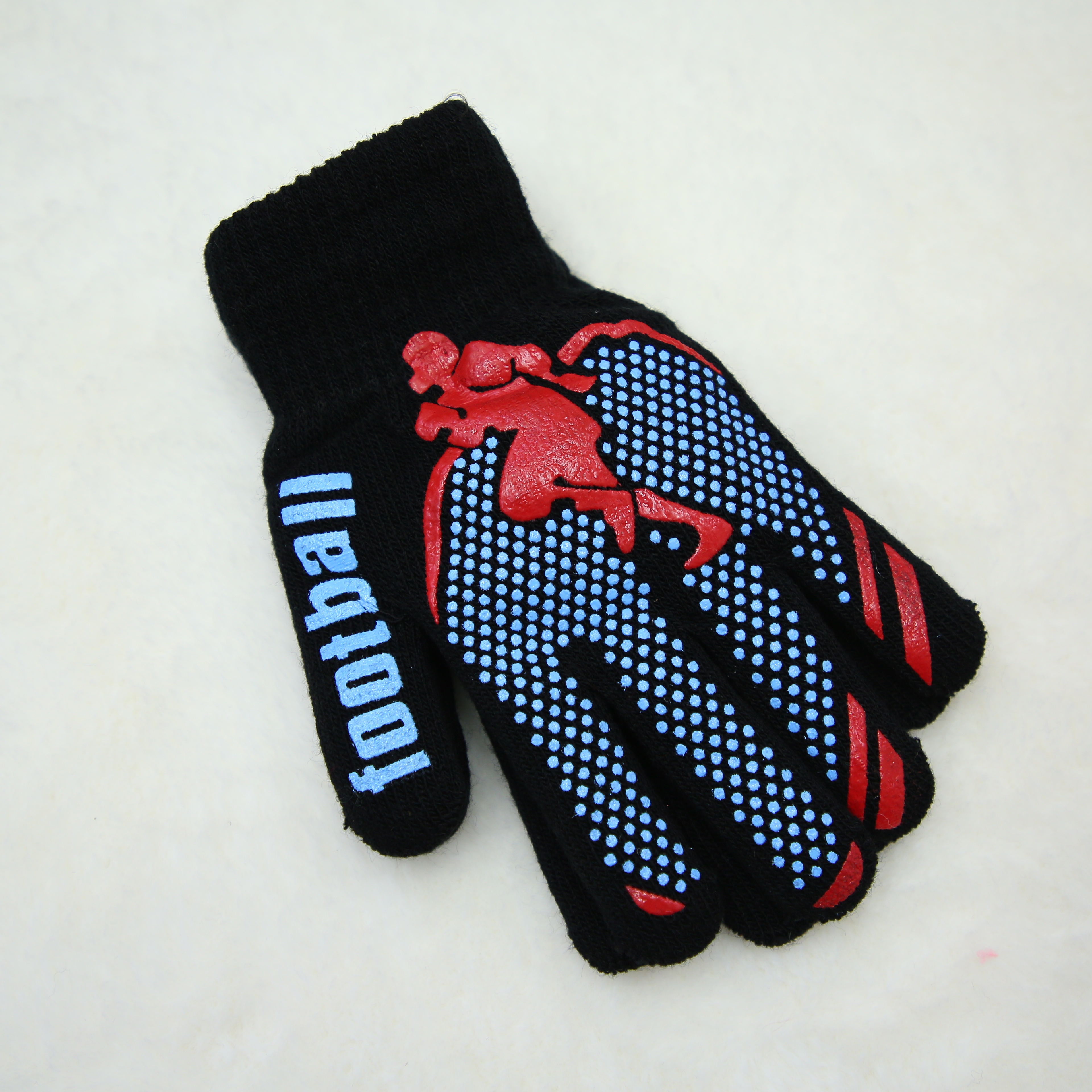 Men's And Women's Gloves Winter With Wool Thickening Cold Cycling Warm Wool Horse Knitting Gloves Wholesale details Picture