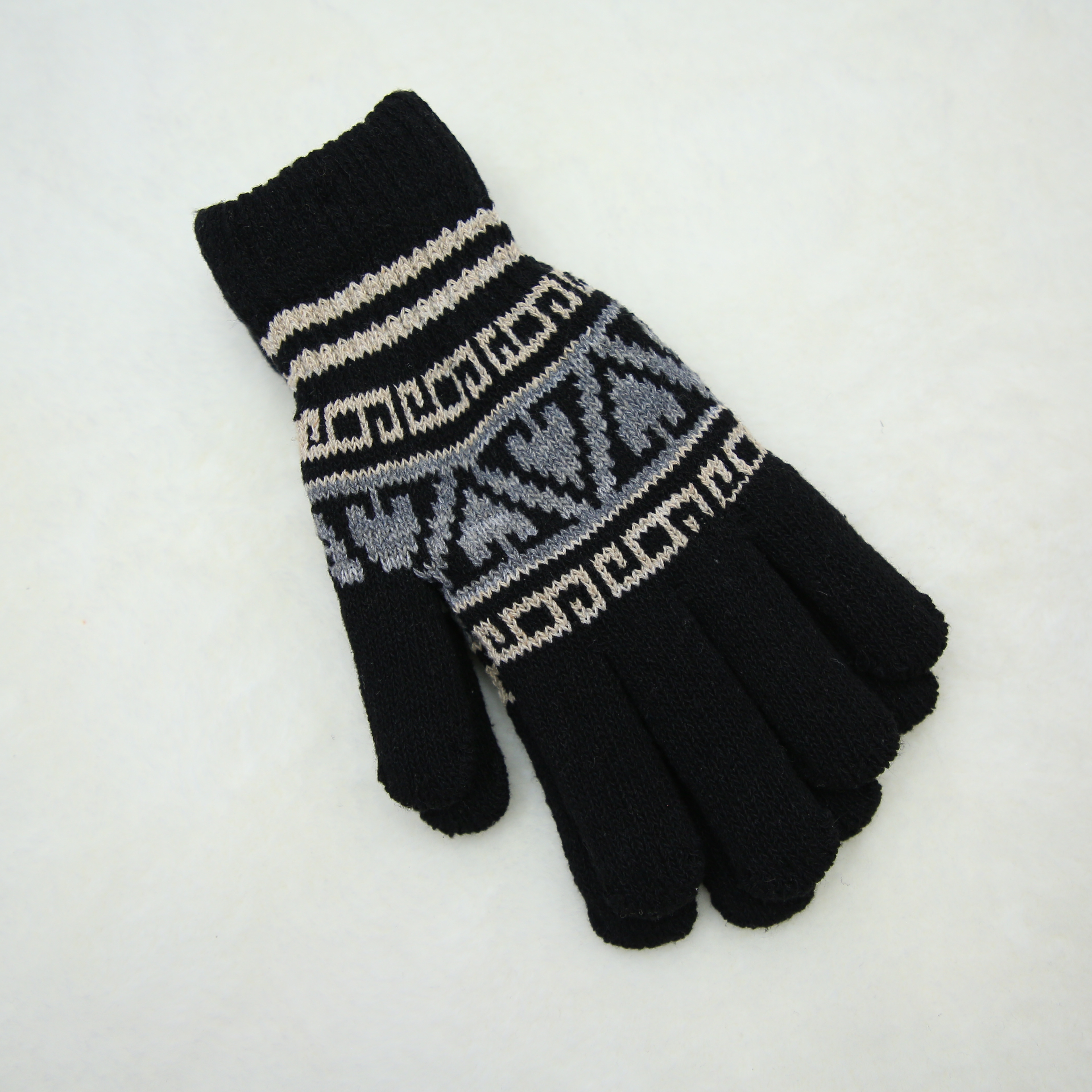 Guantes para hombres y mujeres invierno plush y engrosamiento protección contra el frío ciclismo calor lana lana mohair punto 1 guantes al por mayor Specification image