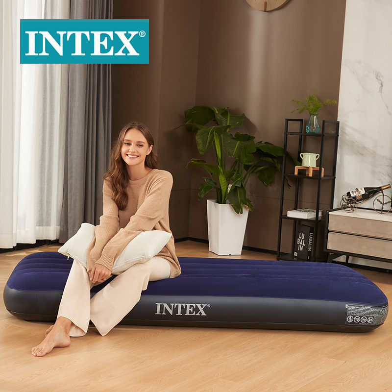 INTEX64756充气床气垫床双人家用加大单人充气床垫加厚户外便携床