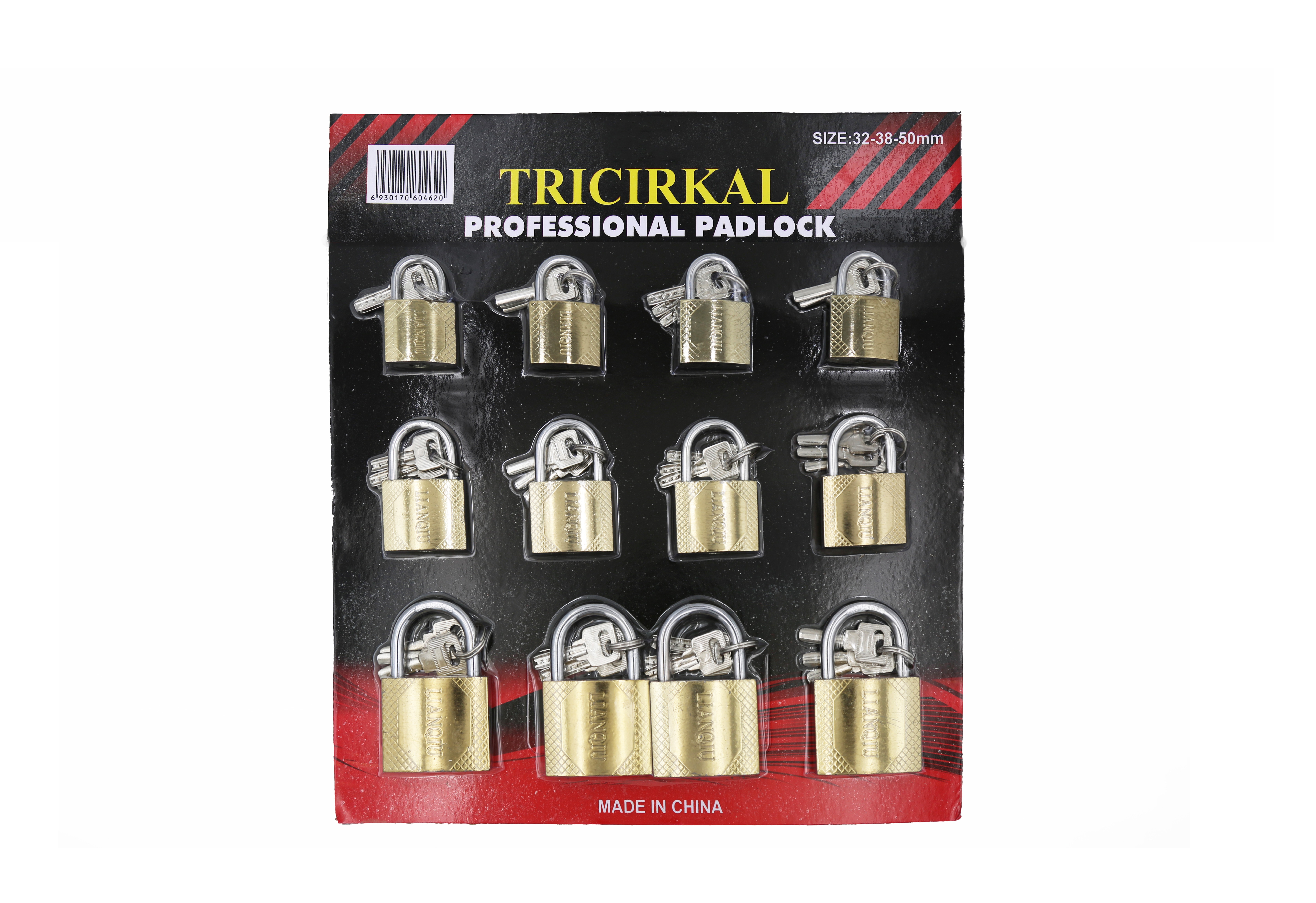 32-38-50 Titanium gold card suction lock details Picture