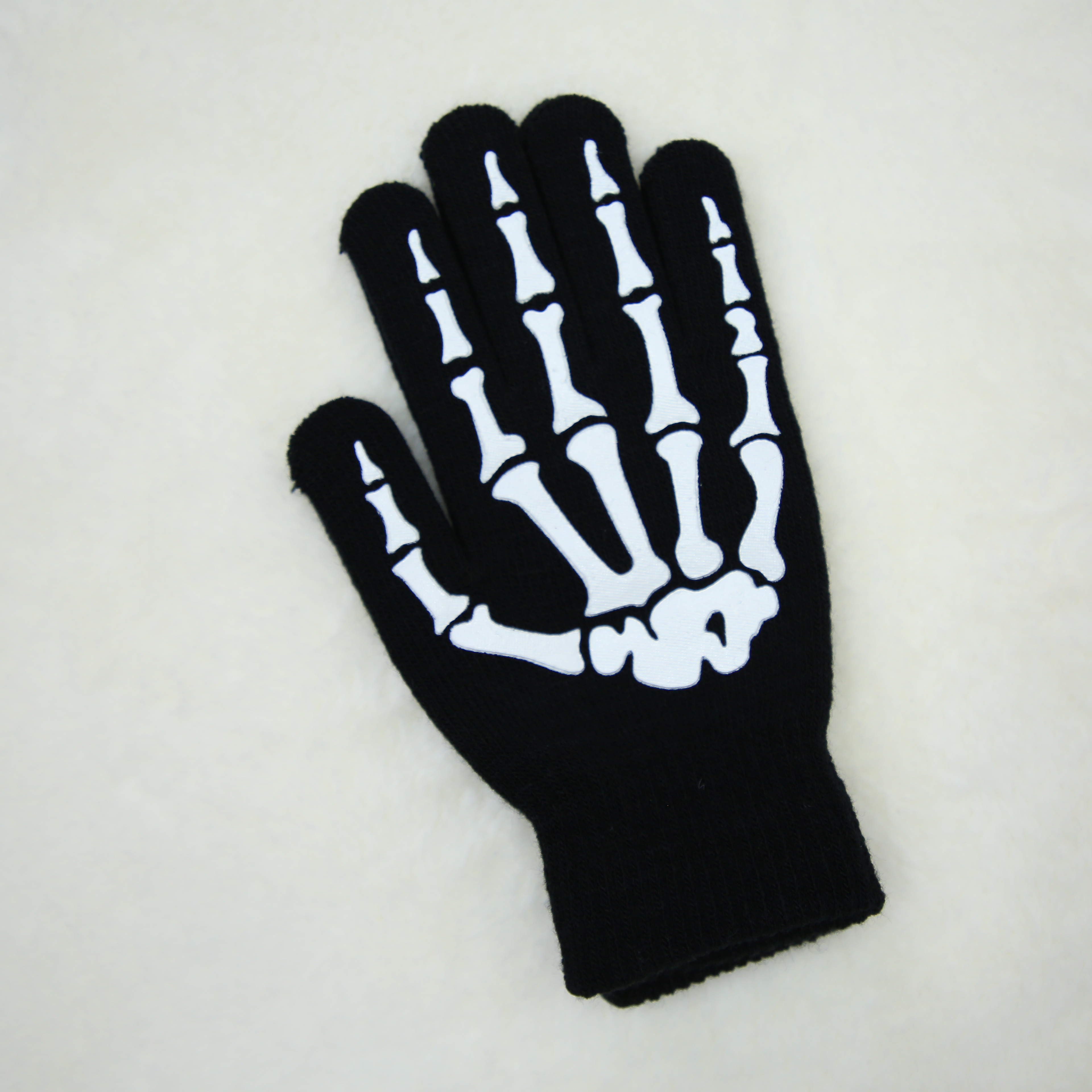 Men's And Women's Gloves Winter Fleece Thickened Cold Cycling Warm Wool Mohair Knitted Gloves Batch Item Picture