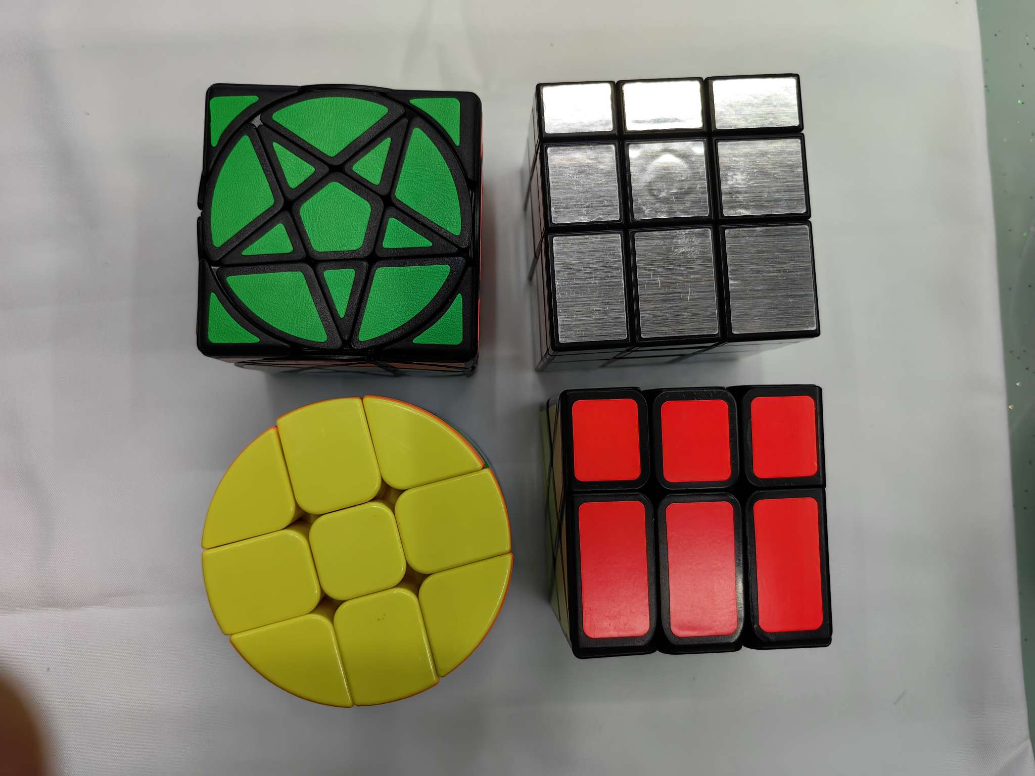 魔方墙迷你小魔方/实色迷你魔方/迷你魔方/实色3阶魔方批发/无钥匙链实色魔方产品图