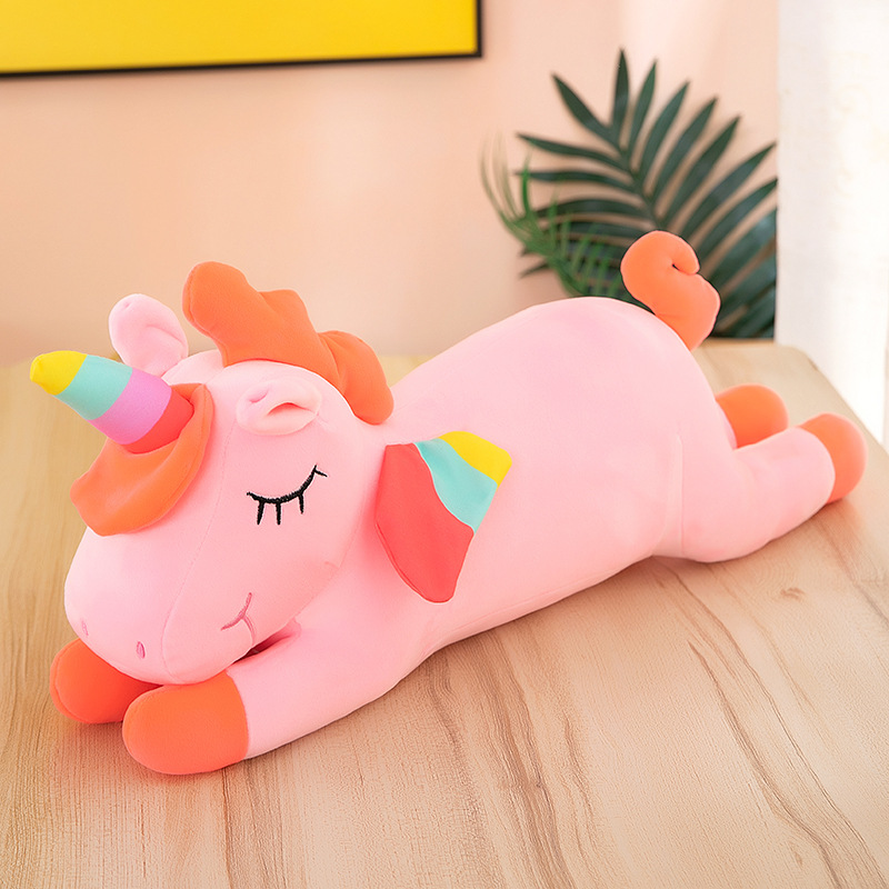 Soft and elastic little horse plush toys, animal throw pillows, plush dolls, sofa cushions, office chairs, dolphin cushions Application Scenario