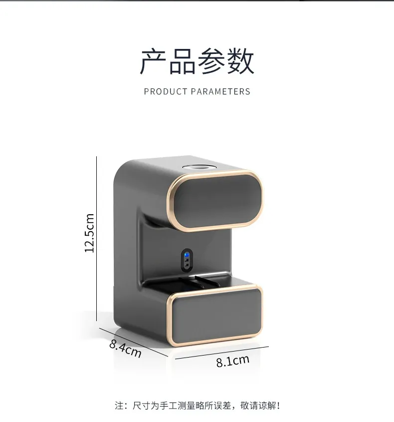 R24-RA-958 Wall-mounted lazy person electric toothpaste sensor toothbrush rack automatic sensing toothpaste squeezing magic tool detail image 13