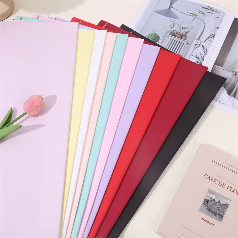Oya paper Queen Tanabata Valentine's Day hot stamping paper flower packaging flower gift box gift flower shop package paper full figure