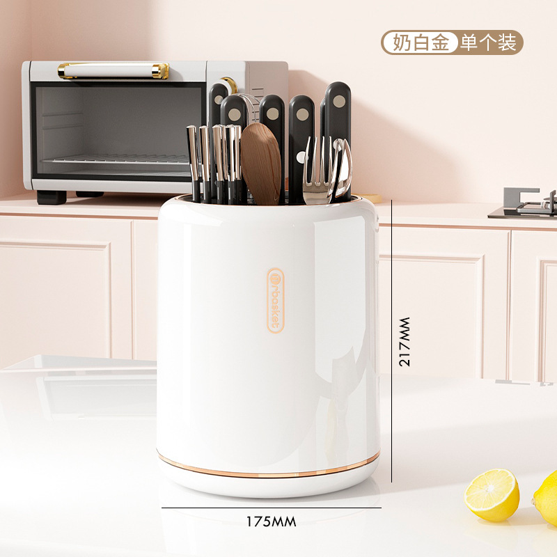 刀架/旋转刀桶/旋转置物收纳产品图