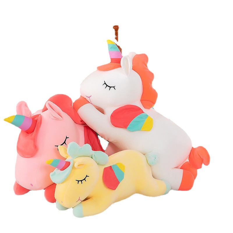 Soft and elastic little horse plush toys, animal throw pillows, plush dolls, sofa cushions, office chairs, dolphin cushions Specification image
