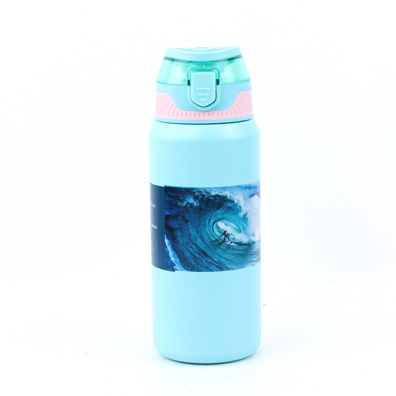 S98-YHSQ7121 Fashionable bullet-shaped lid direct drinking cup, 316 stainless steel insulated cup, high appearance level water cup detail image 14