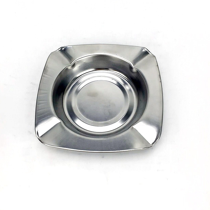 圆形桌面烟灰缸/外贸不锈钢烟灰缸/DF Trading House产品图