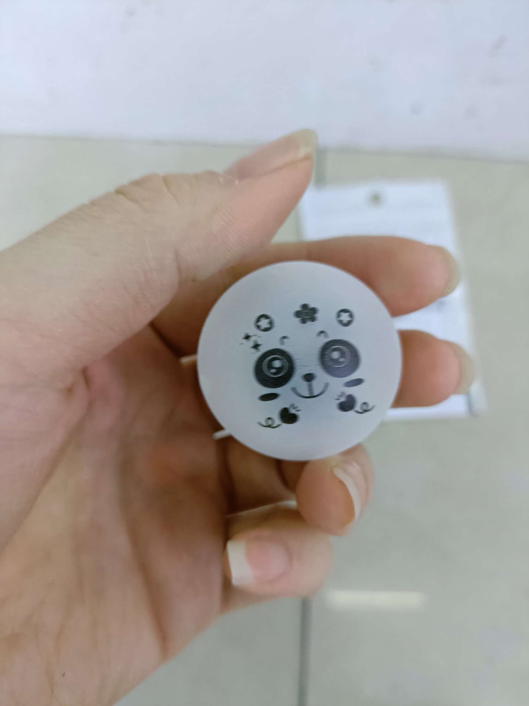 Panda cambio de color luz de voz voz inteligente pequeña luz nocturna USB luz Y4 detail image 3