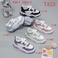 韩版儿童运动鞋男女童学生鞋时尚休闲跑步鞋外贸135图