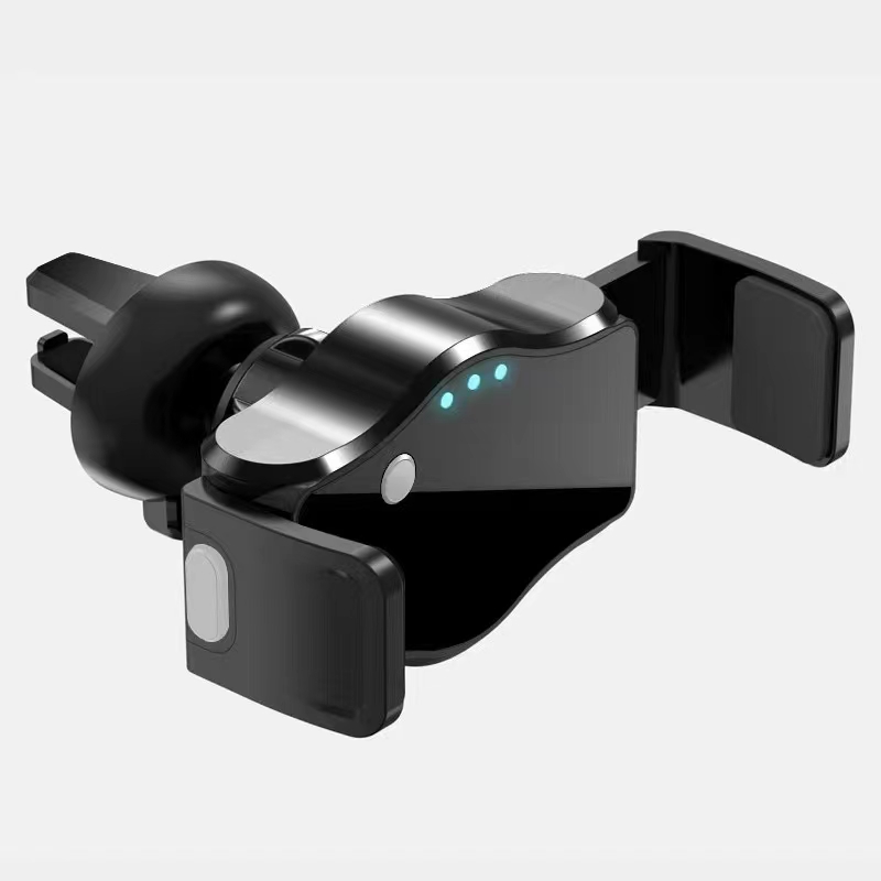 YC11电动车载手机支架 粘贴式+出风口支架 两用手机支架详情图14