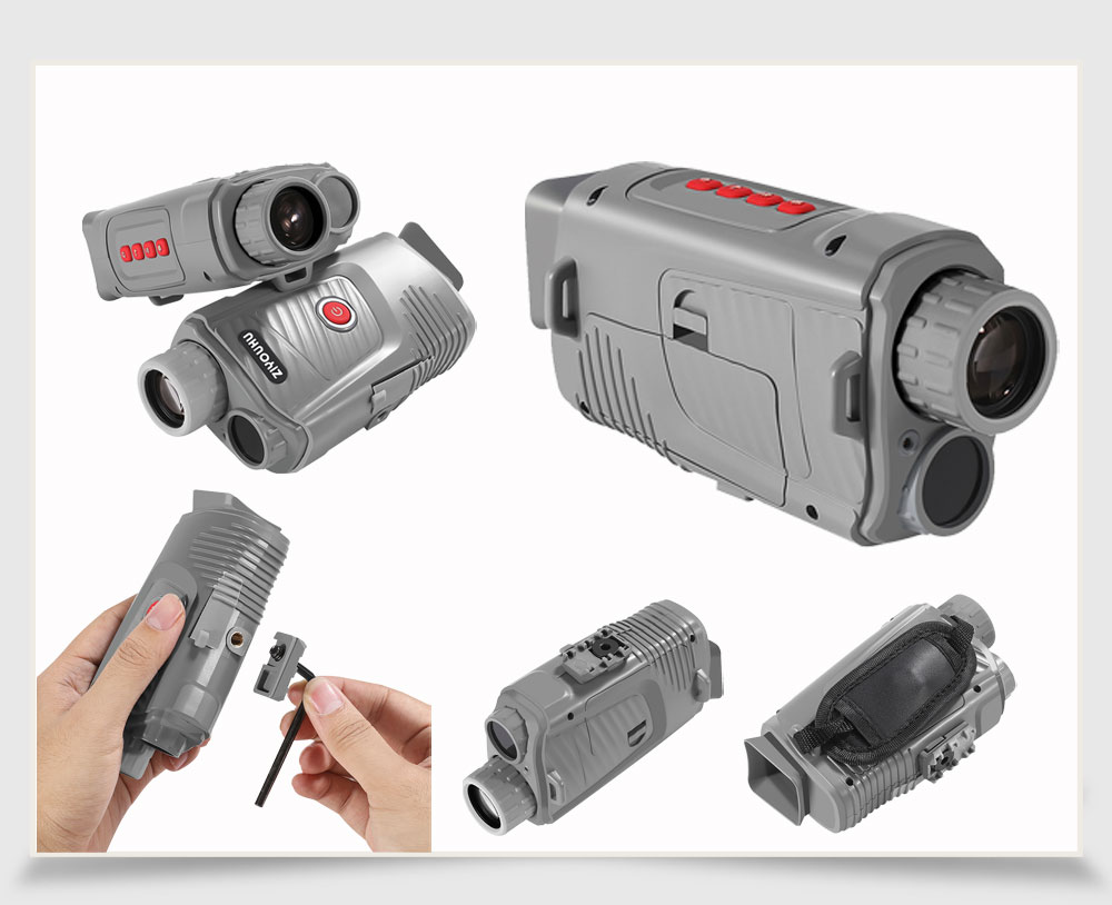 自由虎ZIYOUHU NV007数码红外线夜视仪电子望远镜夜间户外非热成像仪详情26