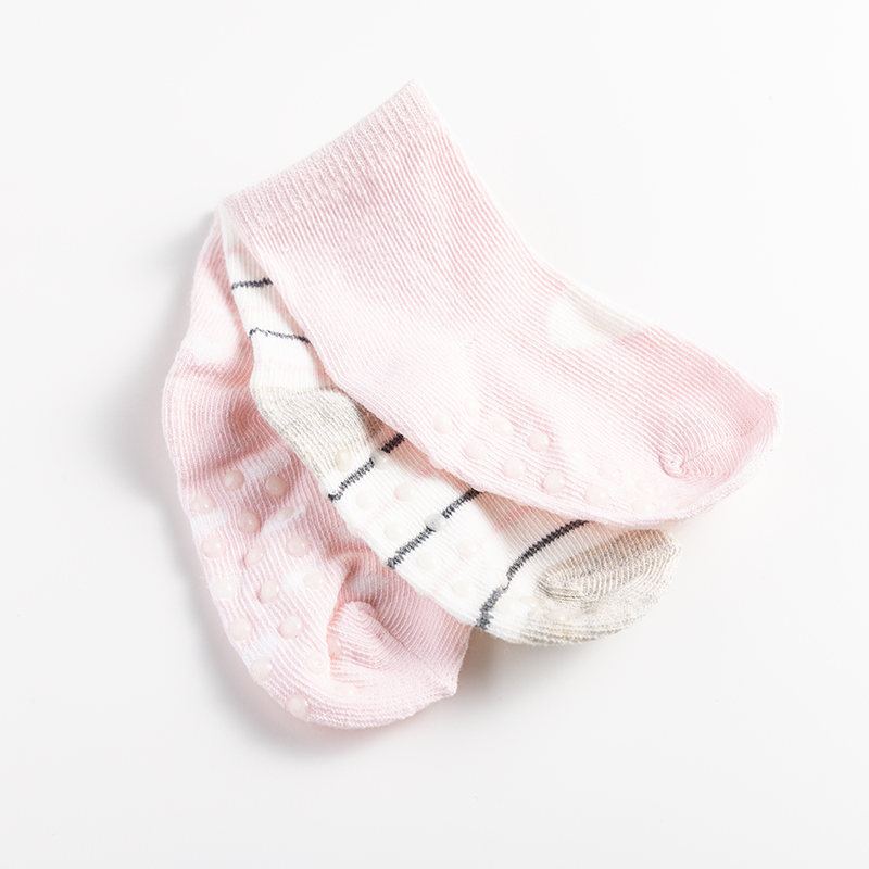 Baby socks, spring and autumn pure cotton mid-calf socks, cute socks for boys and girls, newborn children and infants Item Picture