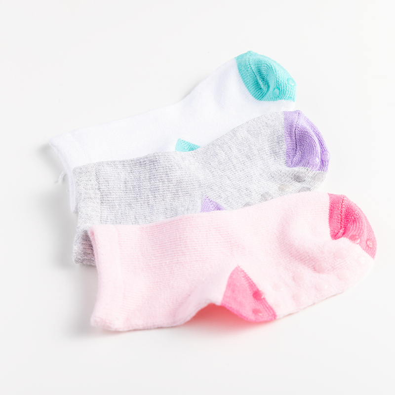 Baby socks pure cotton spring and autumn mid-calf all-cotton autumn new women's autumn and winter baby socks Item Picture
