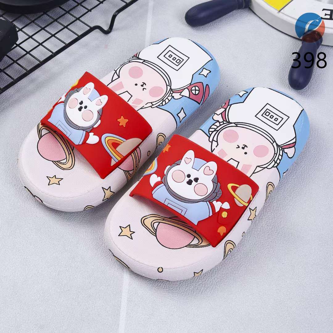 Children's slippers summer girls bathroom non-slip cartoon home with cute baby baby boy cool shoes
