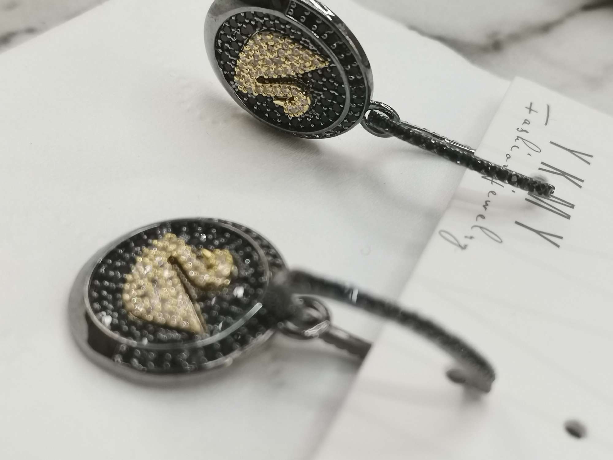 对装耳环/暗黑系/高级感细节图