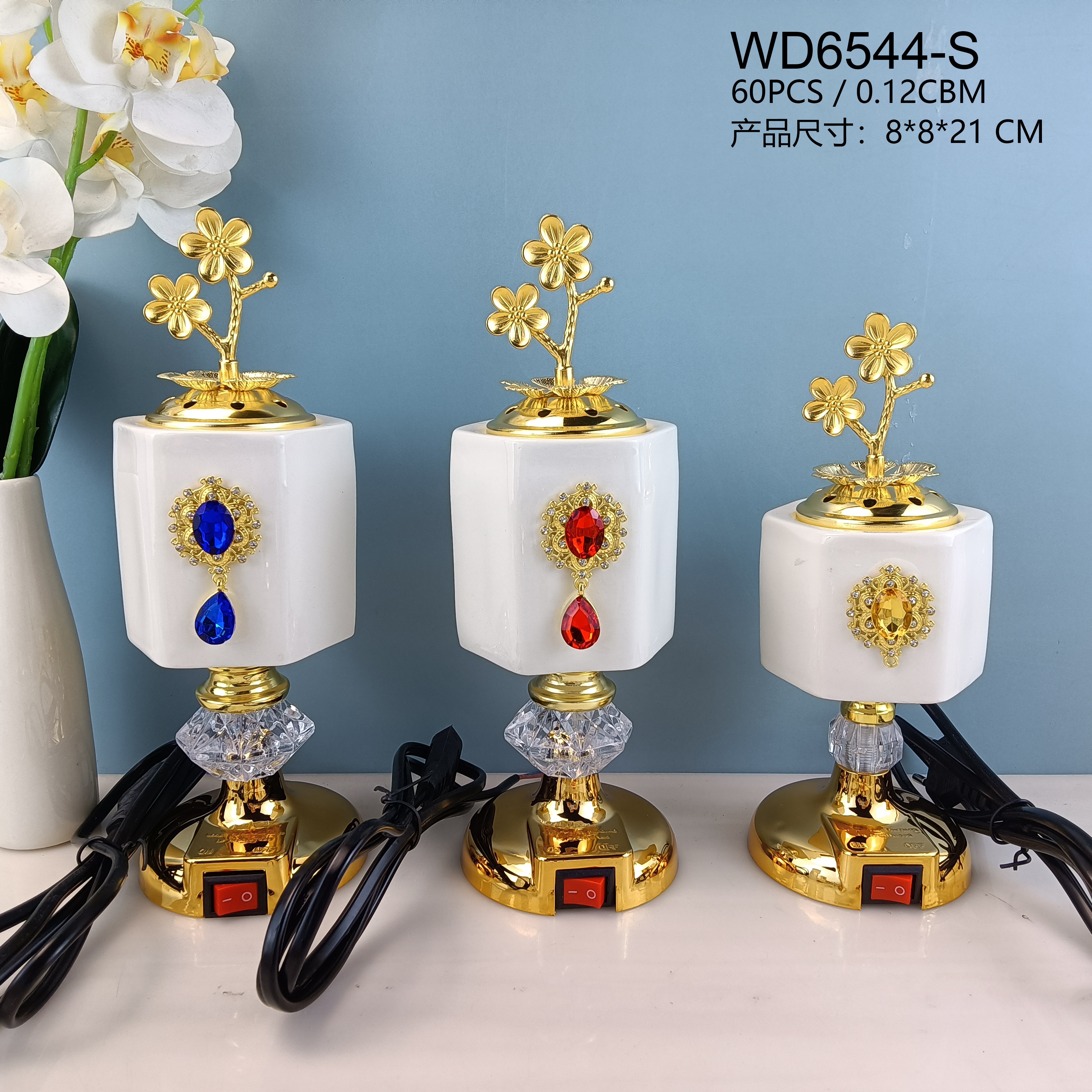 新款吊坠电香炉中东工艺品electric incense burner详情3