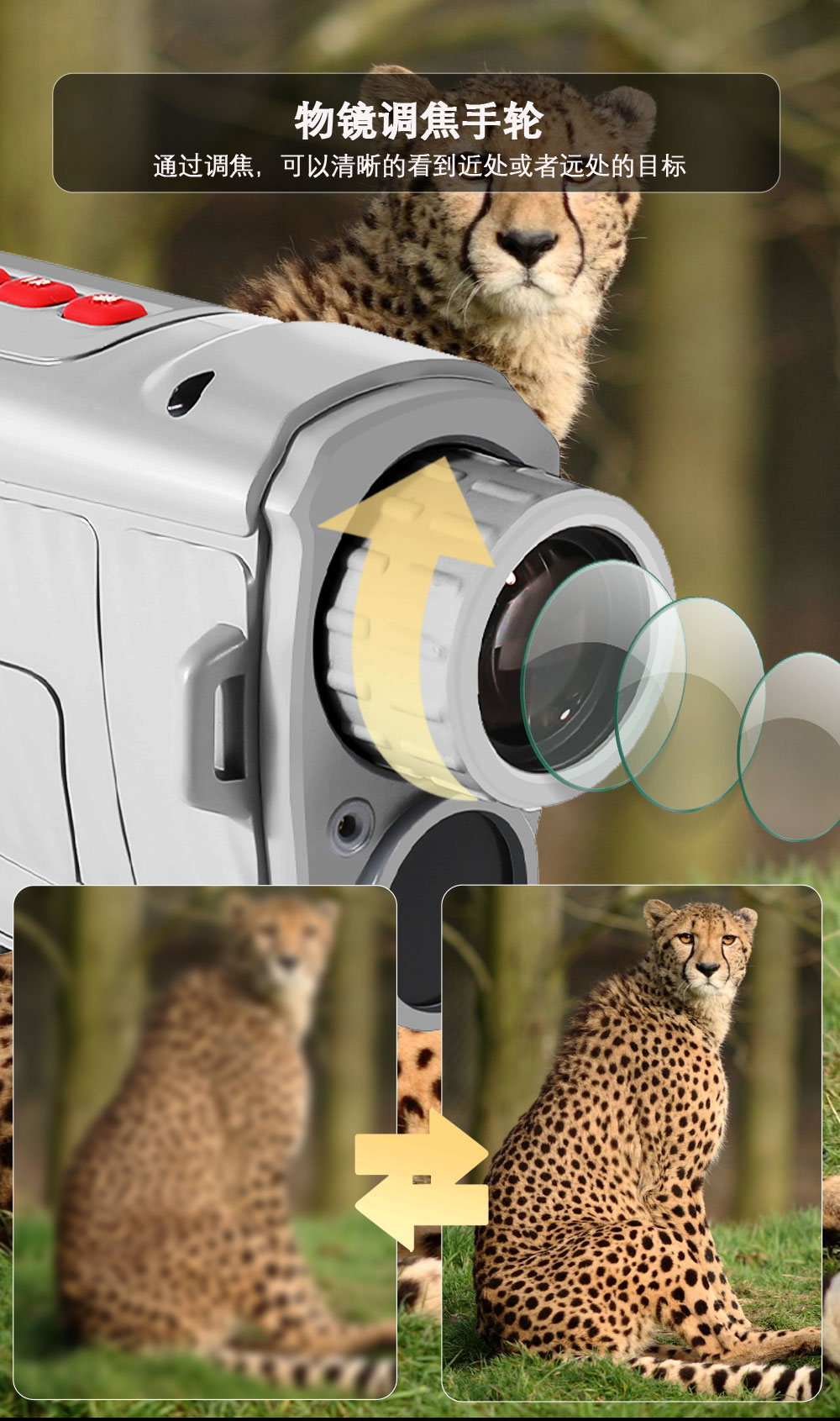 自由虎ZIYOUHU NV007数码红外线夜视仪电子望远镜夜间户外非热成像仪详情8