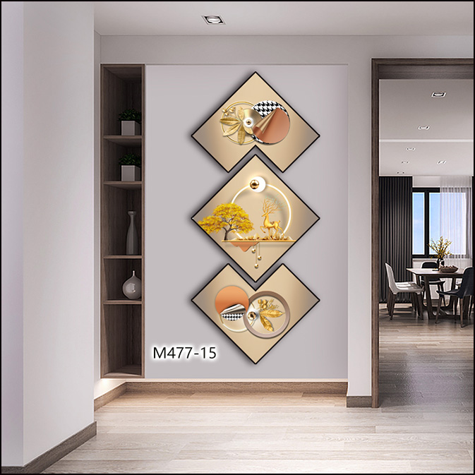 铝合金异形晶瓷画 家饰 现代装饰画 50✖️50*3详情图5