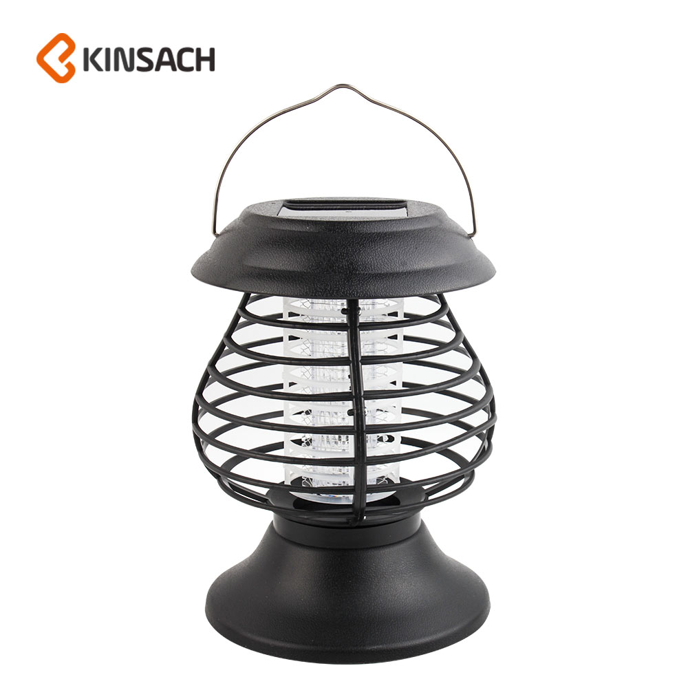 KINSACA Star Source Solar outdoor Breeding Lawn Waterproof Courtyard Hanging electric shock Mosquito Killer Hanging Portable Mosquito Killer Lamp