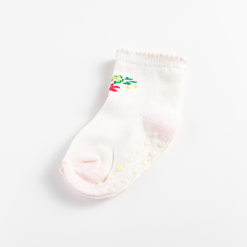 Baby socks, pure cotton socks, baby spring and autumn mid-calf socks, girls' socks Specification image