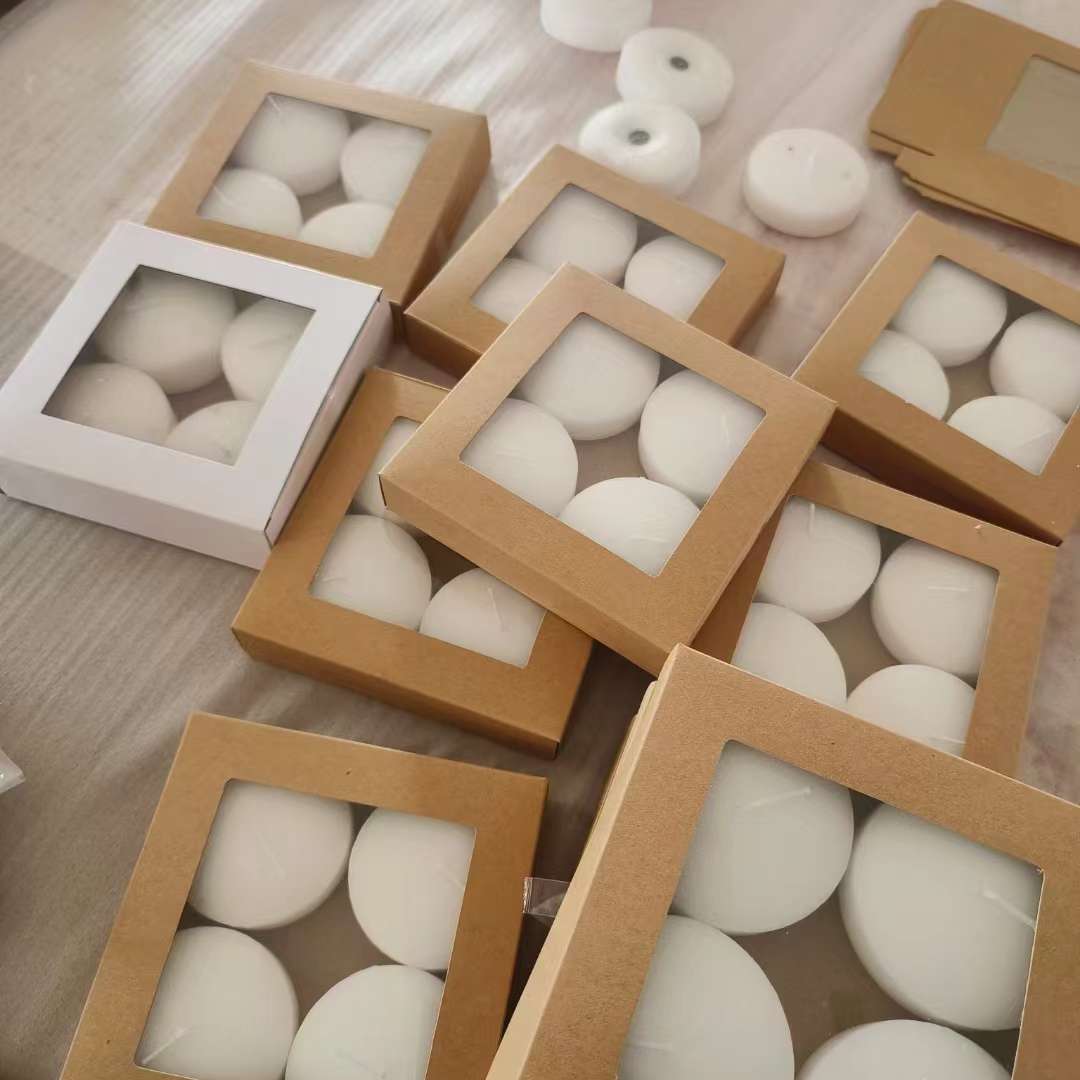 蜡烛白底实物图