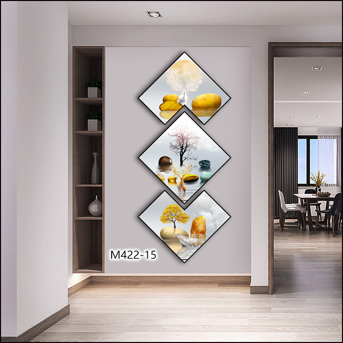 铝合金异形晶瓷画 家饰 现代装饰画 50✖️50*3详情图2