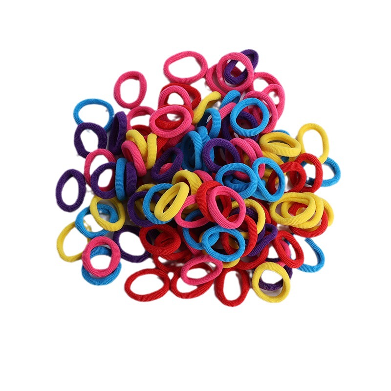 Douyin's best-selling diy hair tie, children's hair accessory, cute baby, high-end black plush hair band, rubber band, women's hair clip wholesale detail image 16