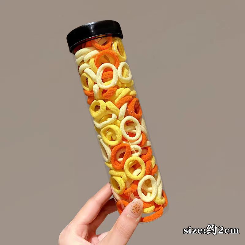 Douyin's best-selling diy hair tie, children's hair accessory, cute baby, high-end black plush hair band, rubber band, women's hair clip wholesale