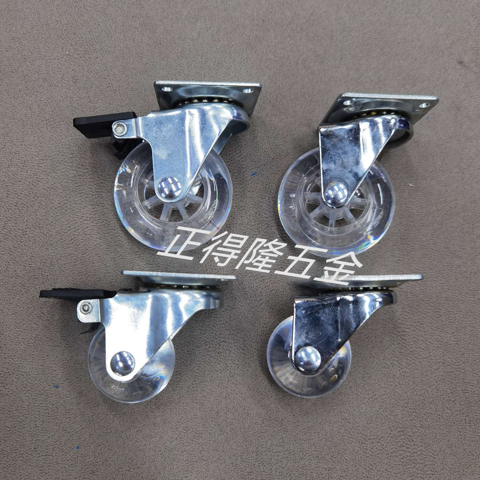 Crystal Transparent Wheel, Home Wheel, Wardrobe Wheel, Bookcase Wheel, Toolbox Wheel details Picture