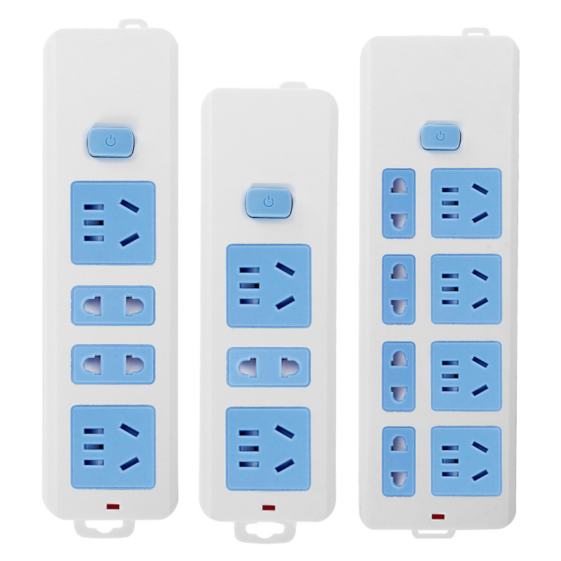 Multifunctional home socket with cable strip with switch perforated patch panel High power industrial power strip 611 Item Picture