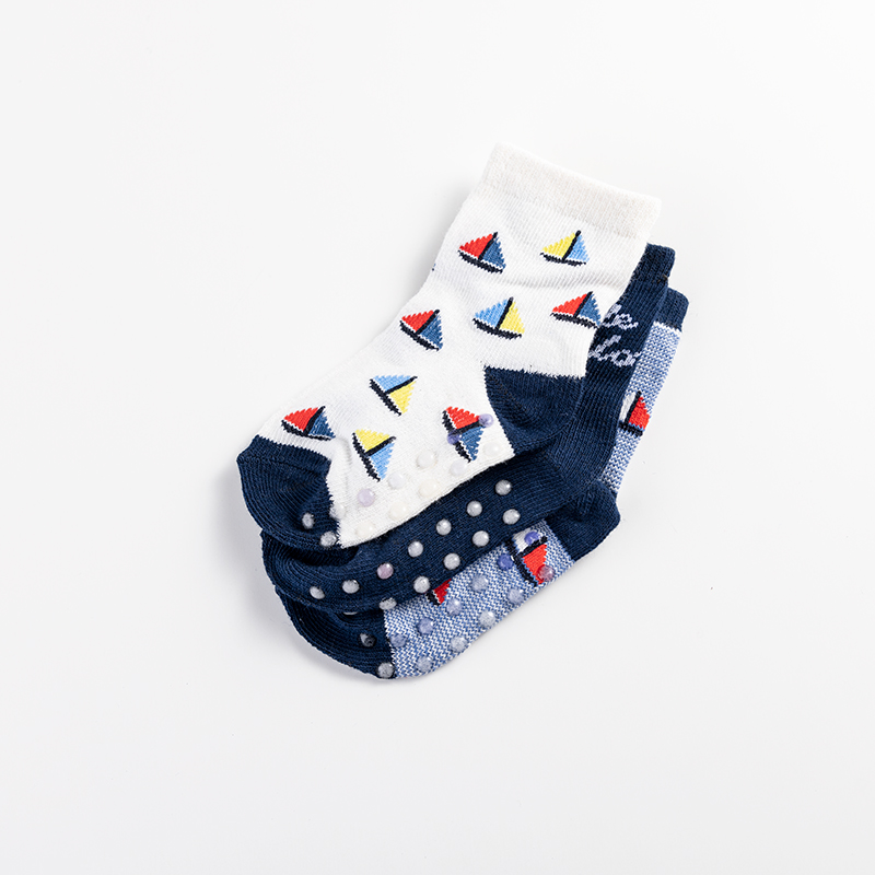 Baby socks: Spring and autumn pure cotton children's socks, autumn and winter baby mid-calf socks Item Picture
