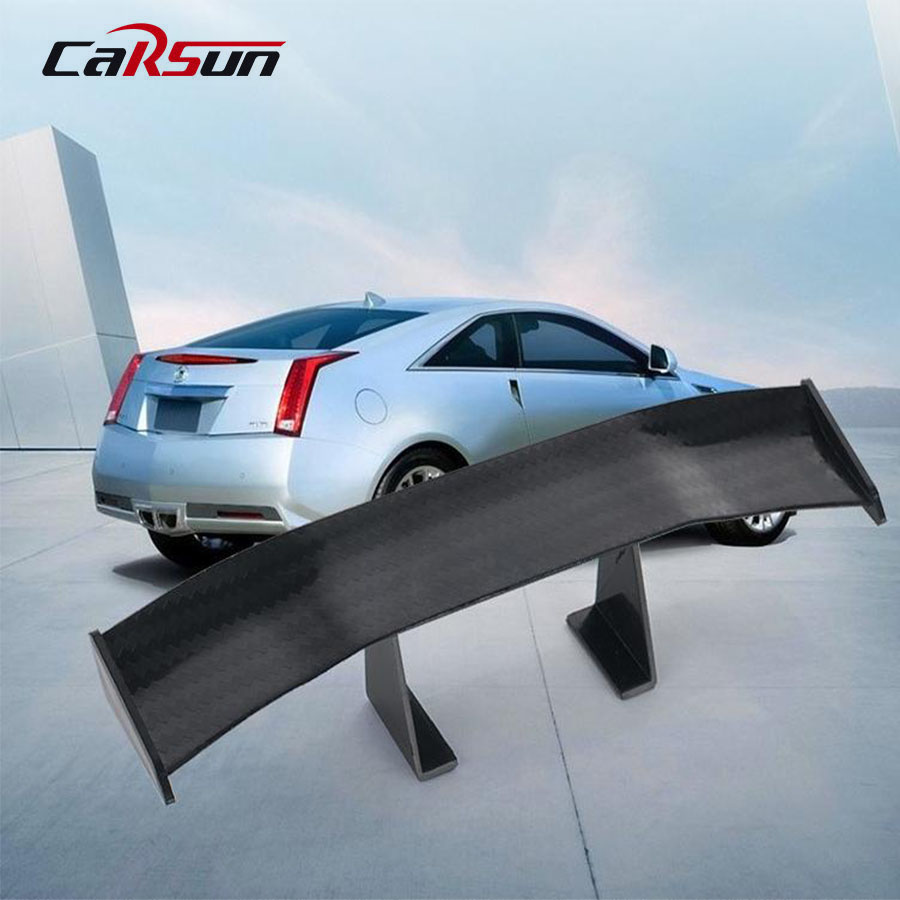 汽车用品尾翼改装迷你小尾翼通用免打孔个性装饰碳纤纹小尾翼